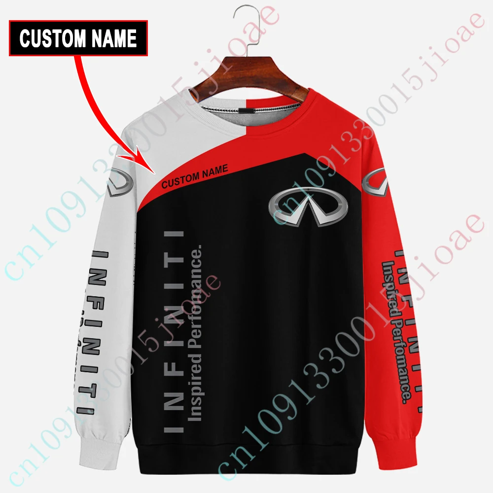 

Infiniti Sweatshirt Harajuku O Neck Long Sleeve Casual Oversized T-shirt Anime T Shirt For Men Women Unisex Clothing Custom Logo