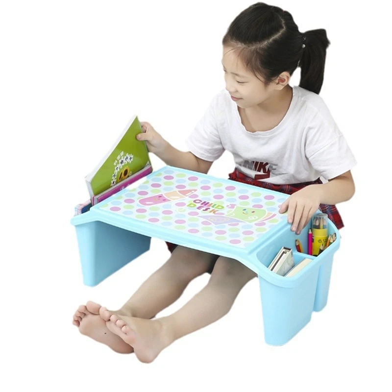 Kids Lap Desk Tray, Kids Portable Lap Tray Plastic Lap Desk For Bed Classroom Laptop Kids Car Activity Dining Floor