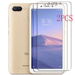 For Xiaomi Redmi 6 6A Tempered Glass Protective ON M1804C3DG, M1804C3DH, M1804C3DI 5.45INCH Screen Protector Phone Cover Film