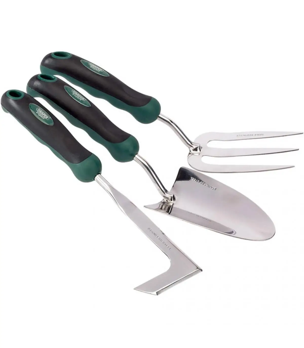 Garden palettes Draper Tools Set gardening paddle, hand rake and 27436 hoe