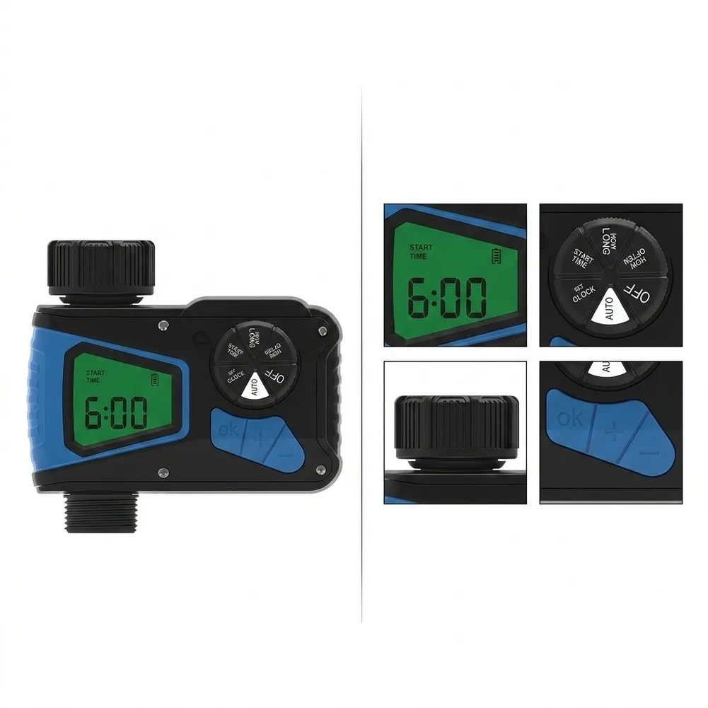 For Copper Inlet Compatible Automatic Timer for Flower Hydration in Urban Gardens Apartment Balconies and Compact Landscapes