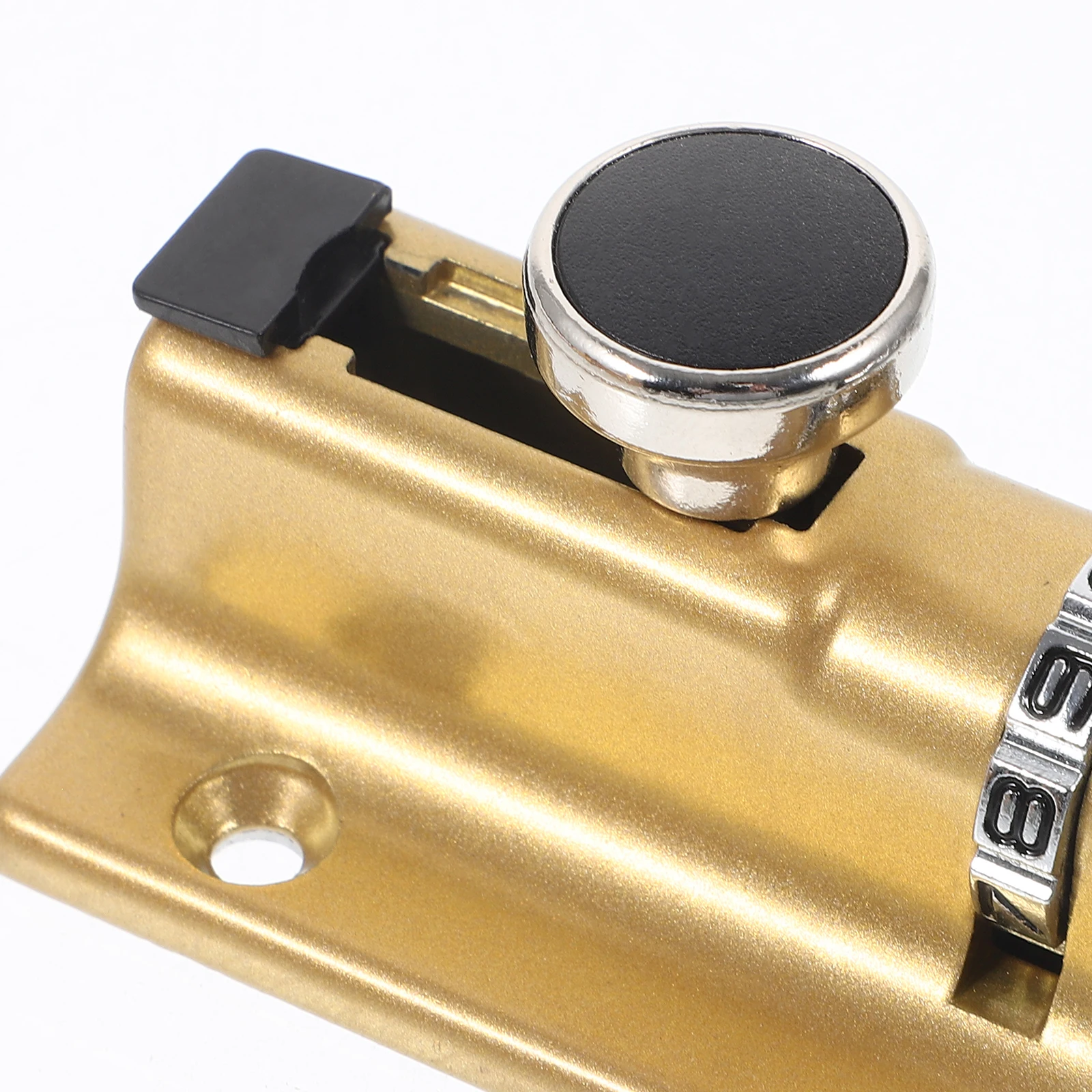 

Door Lock Password Latch Deadbolt Slide Hardware Golden Sliding Combination with
