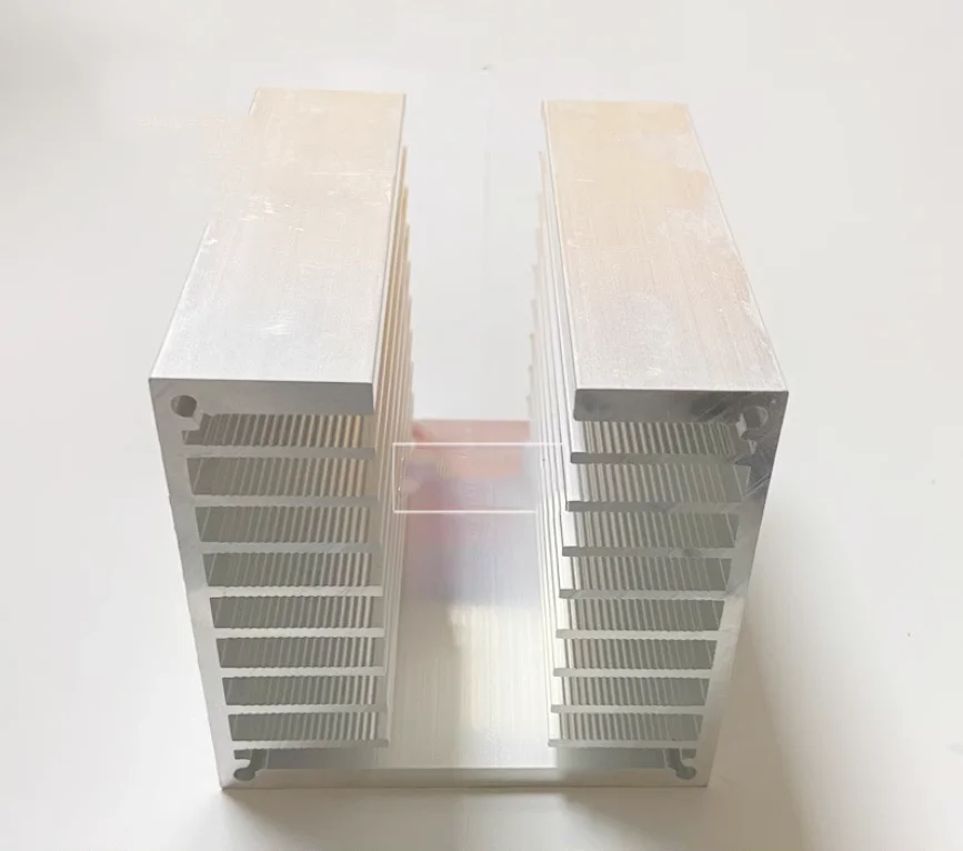 

High power air-cooled radiator Power tube radiator 80*80*100 triode U-type radiator 80*80*150mm WIND-COOLING RADIATOR fan cooled