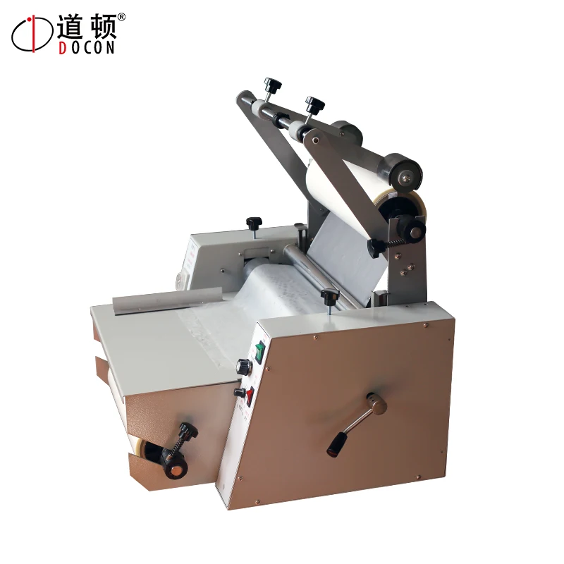 DC- 380B Hot And Cold Roll Laminator With Anti-curling And Trimming