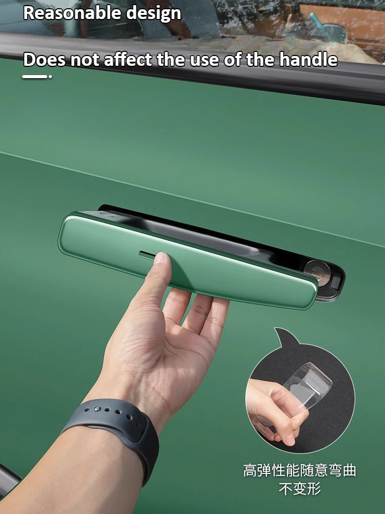 Car Door Handle Outer Pull Adhesive Epoxy Hidden Door Handle Protective Sticker Accessories For GAC Trumpchi S7 2025 2026