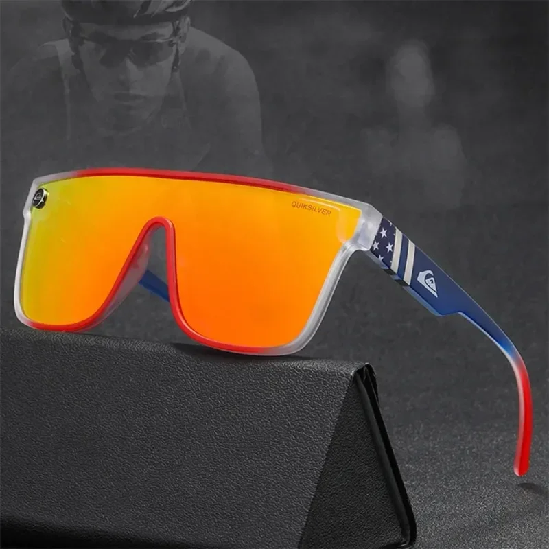 Fashion Sunglasses Men Women Outdoor Large Frame Oversized Sports Goggle Beach Fishing Sun Glasses Colorful Shades Eyewear UV400