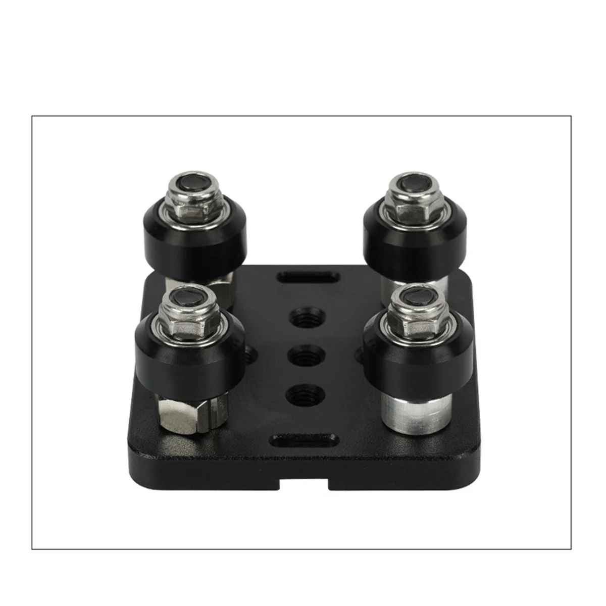(DT37) V-Slot Gantry Plate Set 2020 Aluminum Profiles, Special Slide Plate with Pulley for 3D Printer Parts