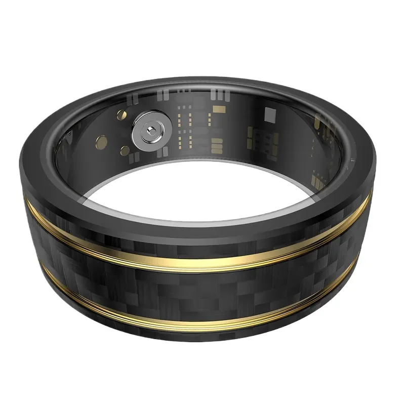 Smart Ring Health Tracker Heart Rate Blood Pressure Oxygen Sleep Monitor Step Counter Fitness Waterproof Wearable Device