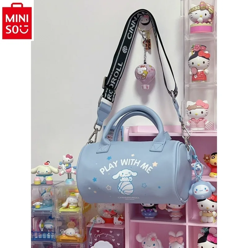 MINISO Sanrio Cartoon Jade Guigou Fashion Girl One Shoulder Crossbody Bag Versatile Casual Large Capacity Luggage