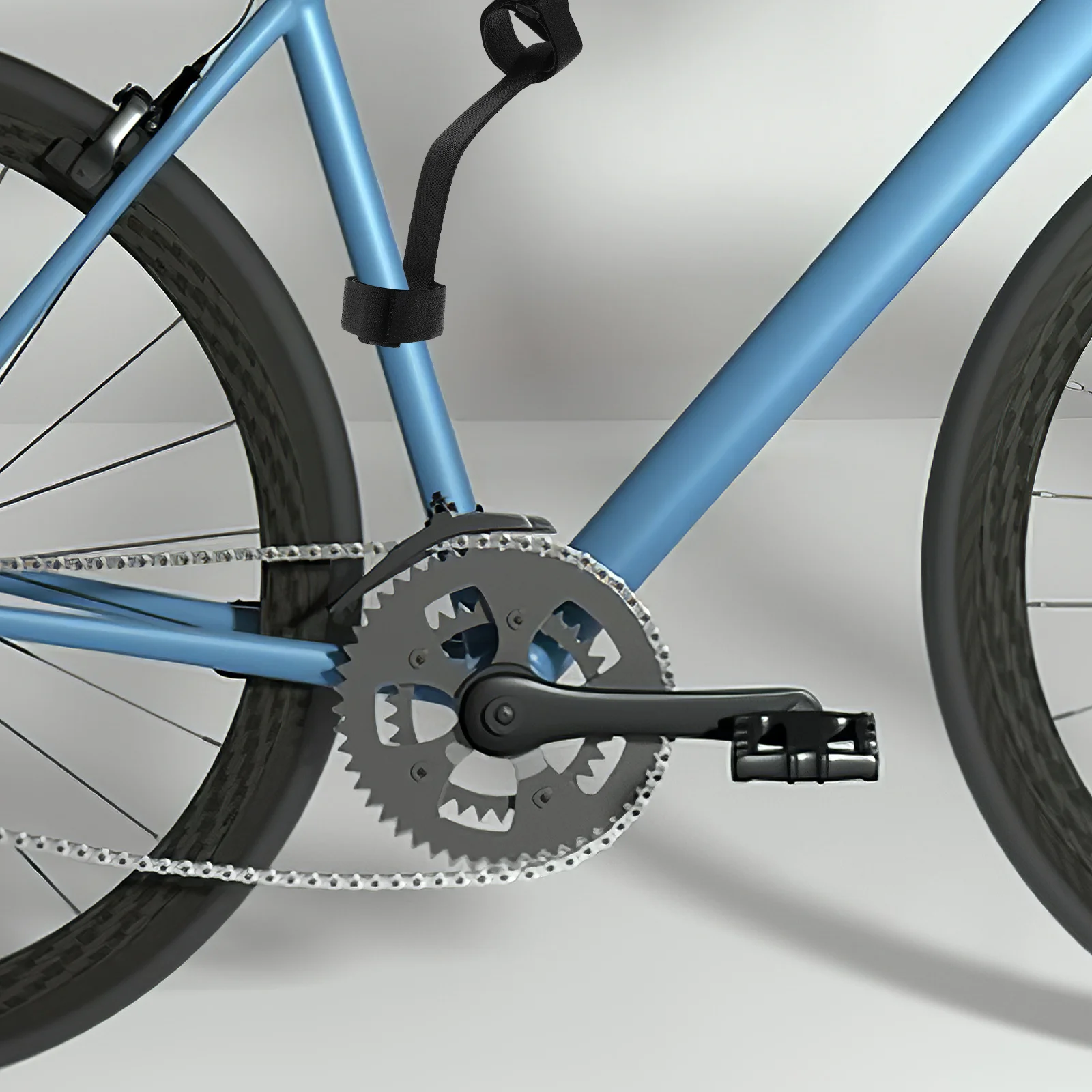 

2Pcs Bicycle Handle Strap Carry Nylon Frame Lifter Holder Easy Carry for Mountain Road Bikes Bicycle