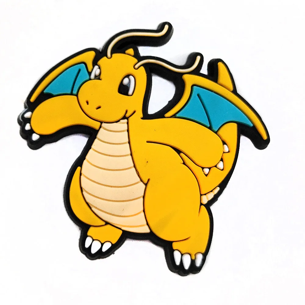 20-100Pcs Potdemiel Pokemon Schuh Charms Zubehör DIY Blase Rutschen Clogs Sandale Schuh Schnalle Dekoration Für Kinder Weihnachten geschenke – Detail 18