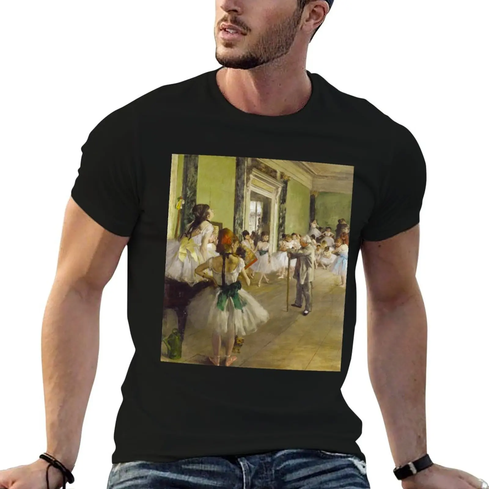 

EDGAR DEGAS HD - The Ballet Class 1871 - 1874 T-Shirt man t shirt luxury t shirt man cotton essential t shirt T-Shirt