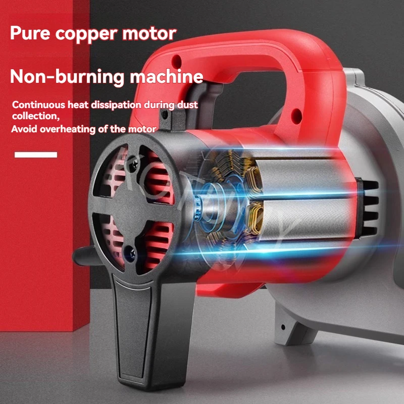 Vacuum Cleaner 6280W High-power Dust Collector Woodworking Planer, Wall Grinder Bag Blowing And Suction Dual-use