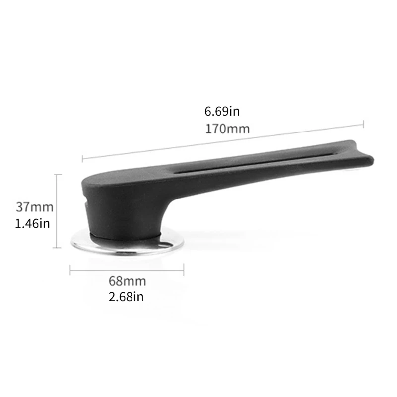   Stackable Pot Lid Handle Vertical Knob with AntiOverflow and Venting Holes