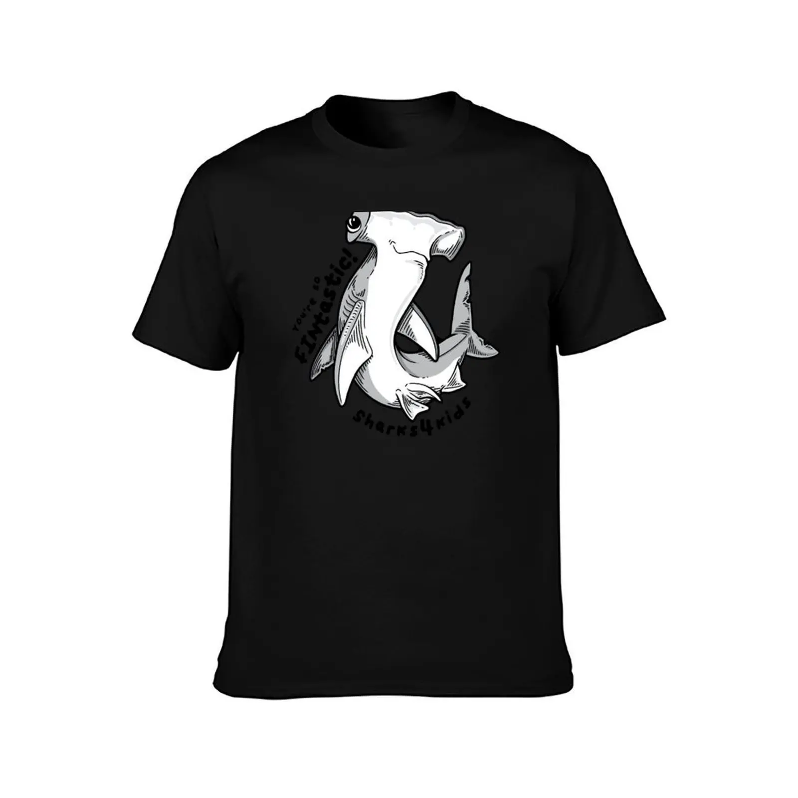 You're so FINtastic! (v2) T-Shirt, Summer Casual Cotton Tee, Oversized Streetwear Tops, Vintage Graphic Print, Unisex Men Women