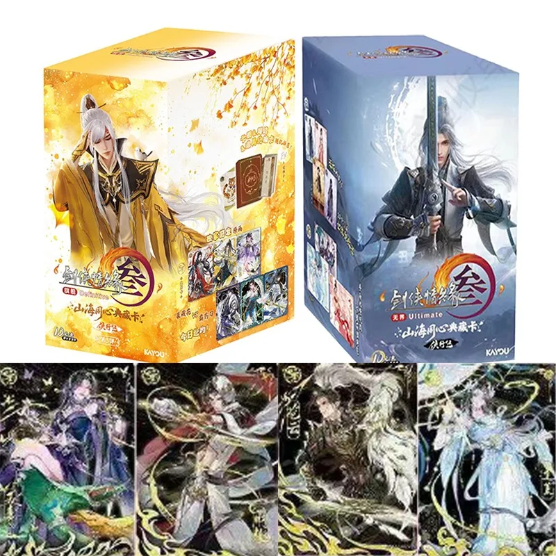 kayou-sword-net-3-mountains-rivers-united-hero-journey-pack-swordsman-love-deluxe-collection-cards-anime-peripheral-gifts-toys