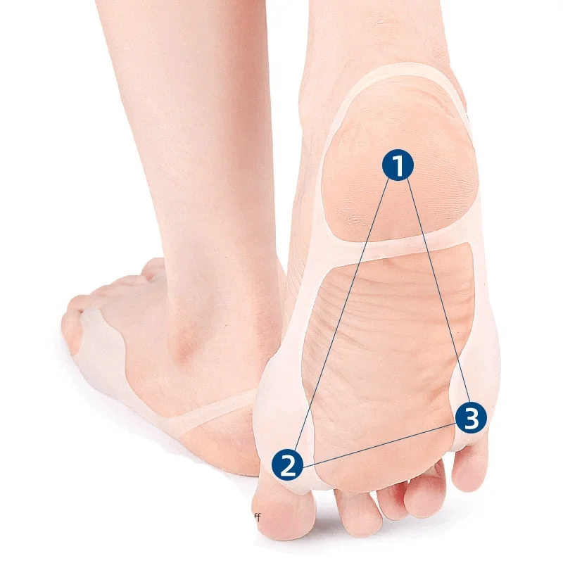 1/5Pairs Hallux Valgus Corrector Thumb Toe Separator Tension Strap Pain Relief Gel Finger Separator Toe Splint Straightener Tool