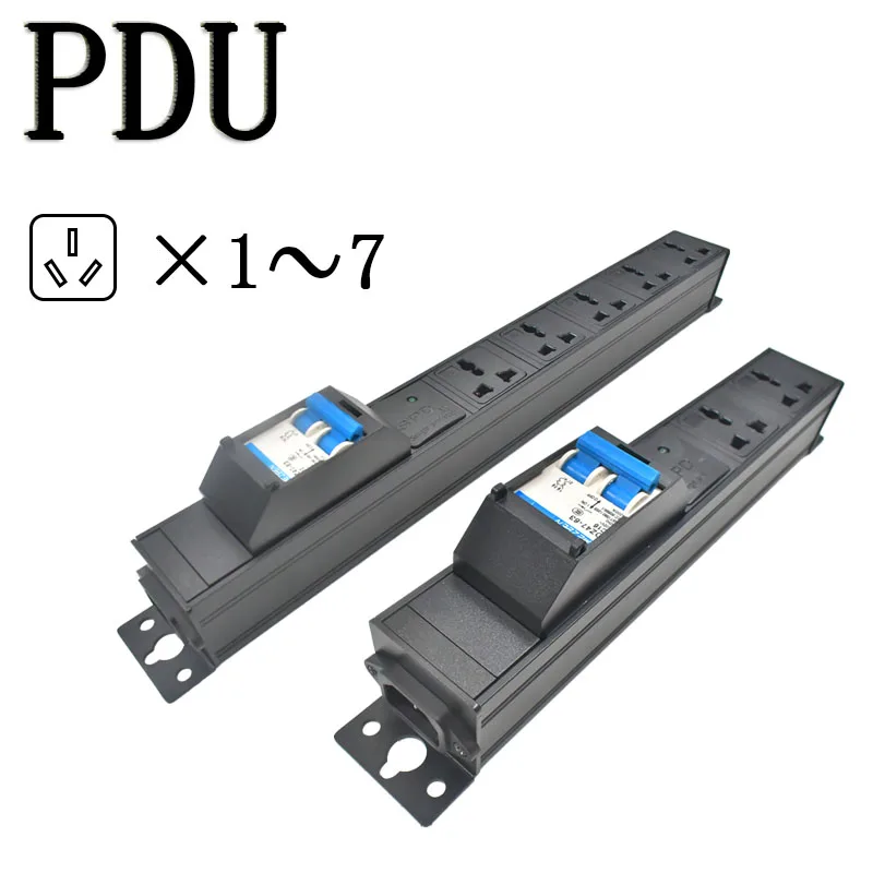 

Беспроводной порт C14 PDU1-7AC10A, универсальная розетка, воздушный переключатель, плата питания из алюминиевого сплава, молниезащита, двойные подвесные уши