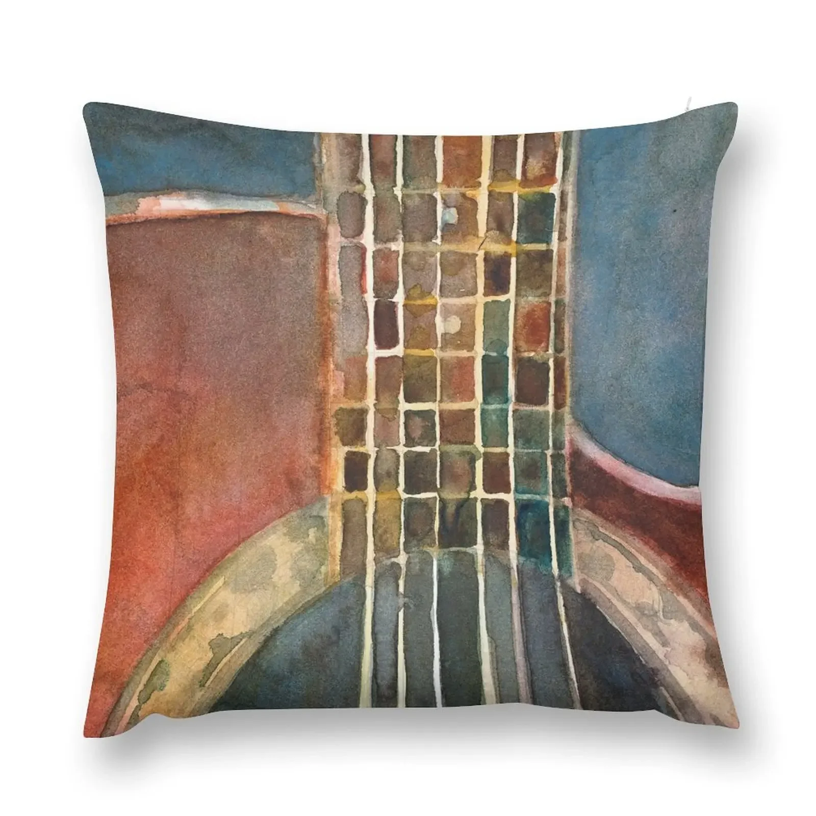 Ovation Acoustic Red Guitar Throw Pillow anime girl Luxury Sofa Cushions Sofa Cushion Cover Sofa Cover pillow