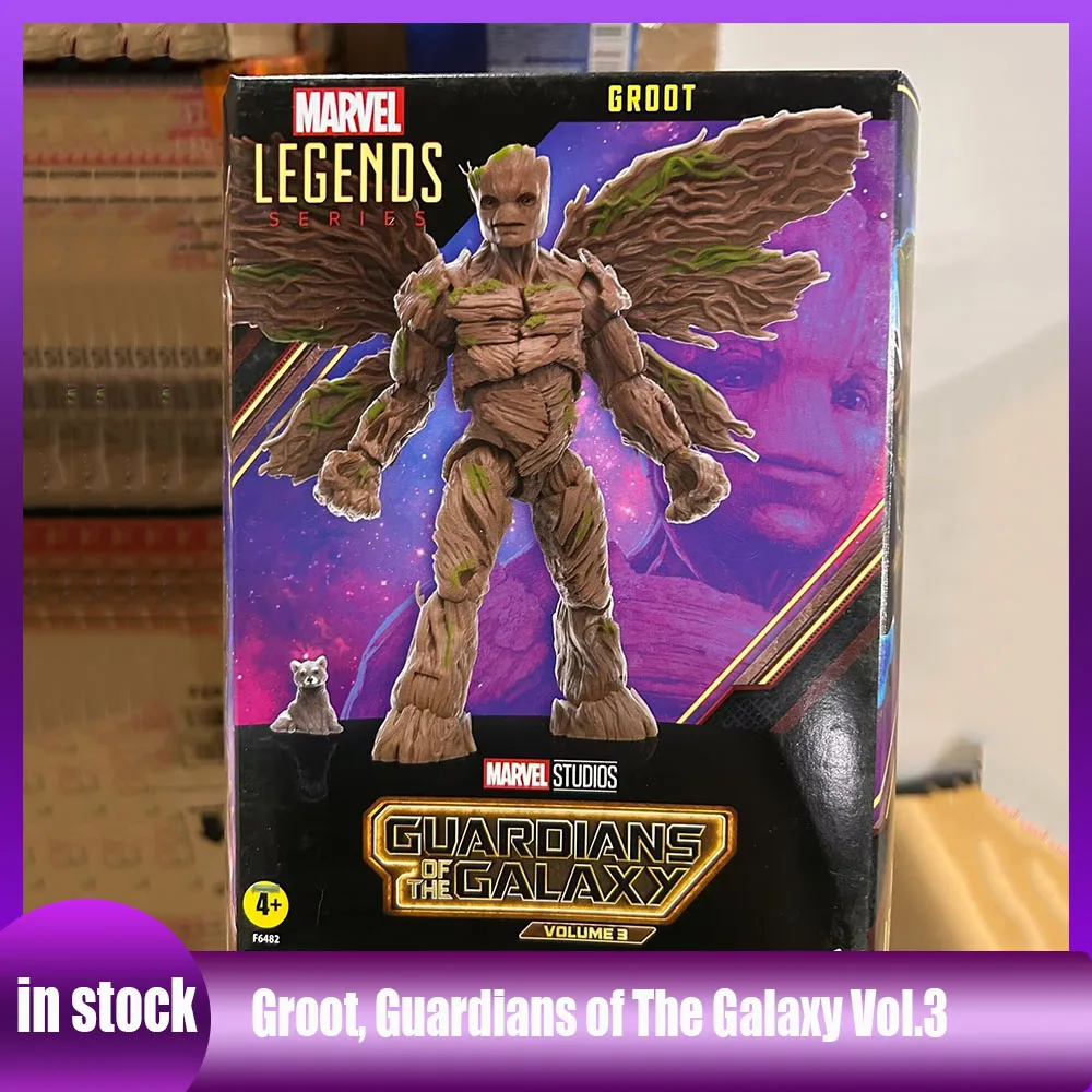 

Серия Marvel Legends Грут стражи Галактики Vol.3 6-дюймовые коллекционные Аниме фигурки героев игрушки модель оригинальная игрушка