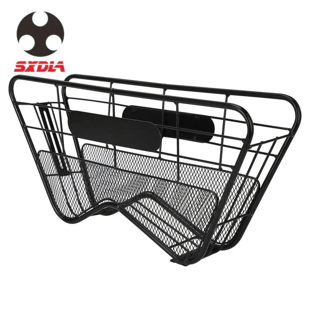 

Electric Bicycle Refit Accessories Cart Storage Basket For Super73 Super SUPER 73 S1 S2 Y1 V1 Motorcycle Parts Iron Black Bike