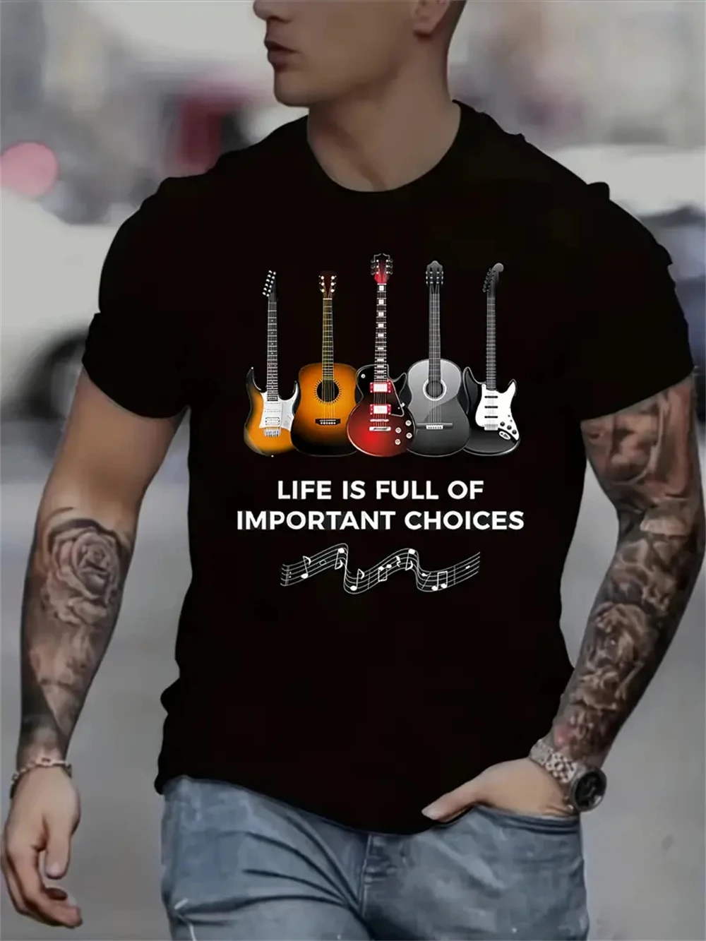 Camiseta con estampado con dibujo de coche clásico para hombre, tela suave de ajuste cómodo, perfecta para verano, camiseta informal diaria al aire libre, regalo de moda
