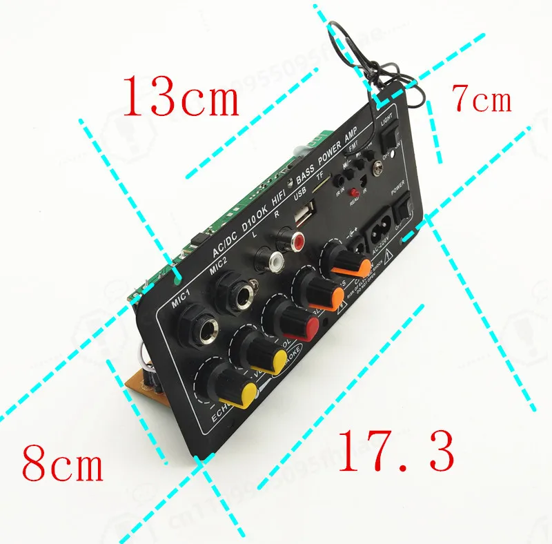 MP3 Bluetooth Card Reading Decoder Board USB Audio Player Module for Pull Rod Speaker Modification Power Amplifier Pre‑amplifier
