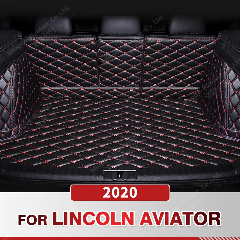 

Auto Full Coverage Trunk Mat For Lincoln Aviator 2020 Car Boot Cover Pad Cargo Liner Interior Protector Accessories