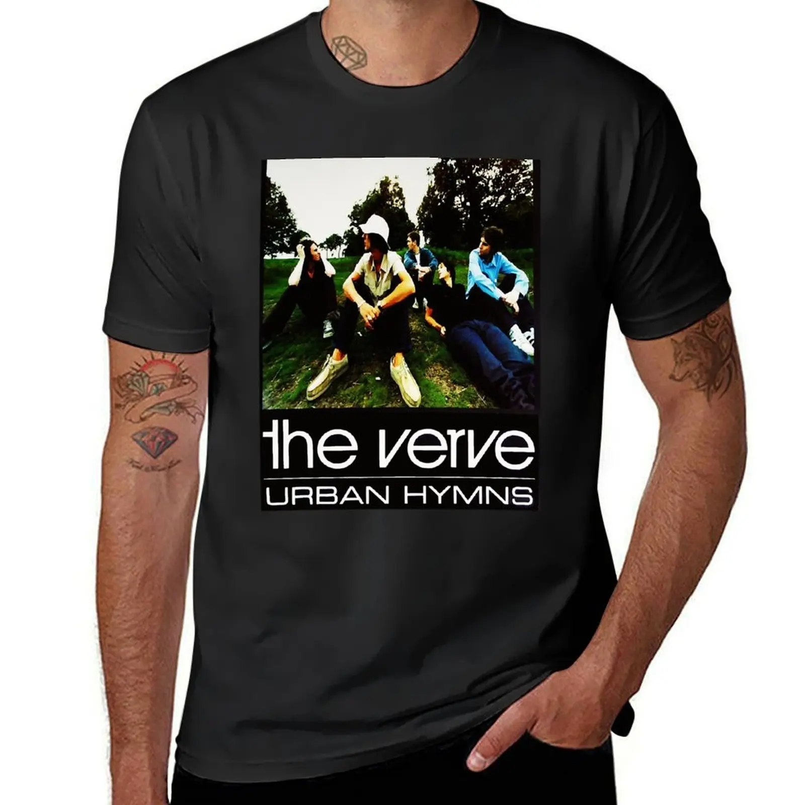 

THE VERVE BAND T-Shirt customizeds kawaii clothes vintage clothes Blouse mens vintage t shirts