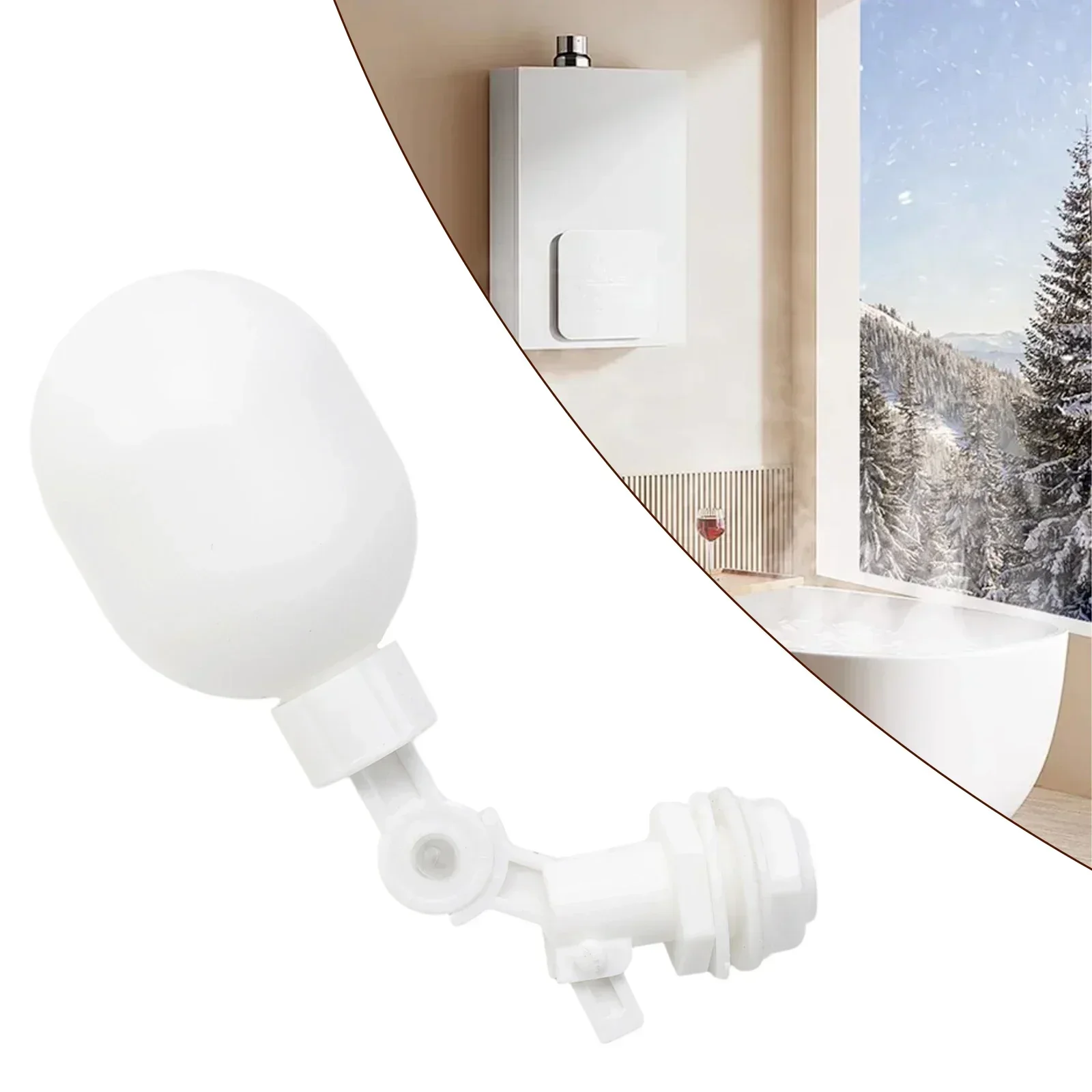 High Quality Float Ball Valve Control Fit 1/4\" OD Tube For Water Tower Plastic Quick Connect Replacement Spare