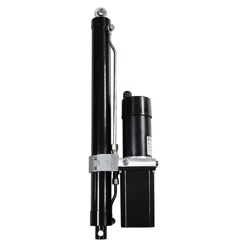 Hochgeschwindigkeits-48V Elektromagnetischer Elektrohydraulikzylinder Permanentmagnet-Konstruktion Bürsten-Lineare Elektrohydraulik für Boote