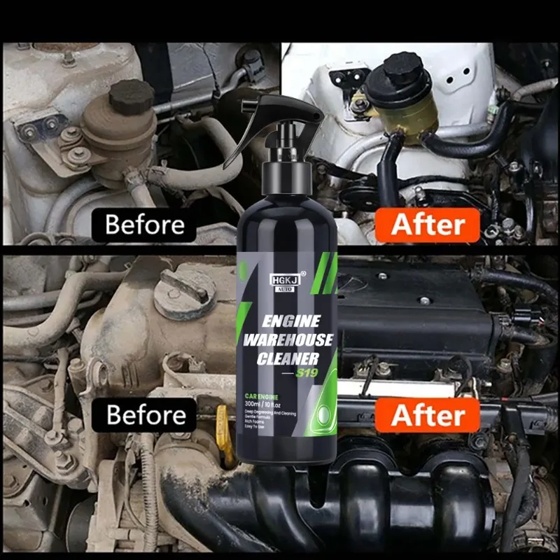 Car Engine Bay Cleaner Powerful Decontamination Deep Degreasing Remover Heavy Oil Dust Clean Spray Car Care Detail S19