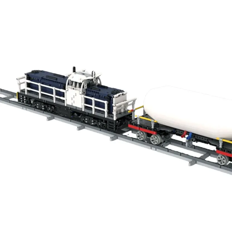 MOC-135727 Train Series Cargo Locomotive V2 Buwizz Building Blocks, DIY Model, Assemble Bricks, Toys Birthday Gift 1531PCS