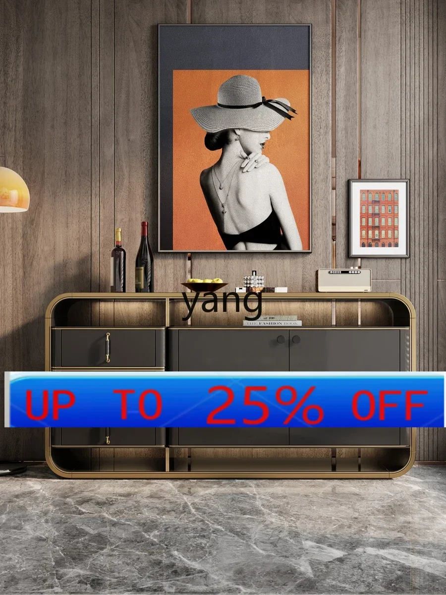 

lmm Light Luxury Sideboard Cabinet Modern Minimalist Entrance Cabinet Living Room Minimalist TV Side Cabinet