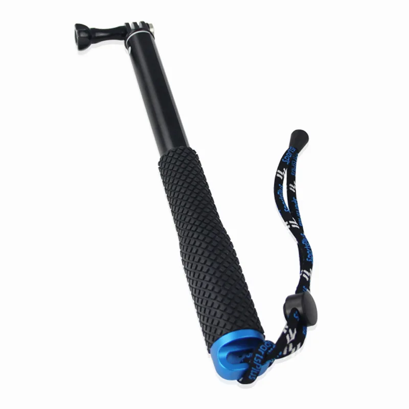 Wasserdicht 19 "Aluminium Selfie Stick Für Gopro 9 8 7 6 5 Sj4000 Sj7 Yi 4K DJI OSMO h8 H9R EKEN Action Kamera Gehen Pro Zubehör