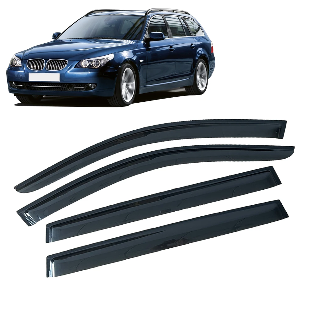 

Window Visor for BMW 5 Series E61 2006 2007 2008 2009 2010 WAGON Weathershied Door Visor Wind Sun Rain Guards Side Window Wind