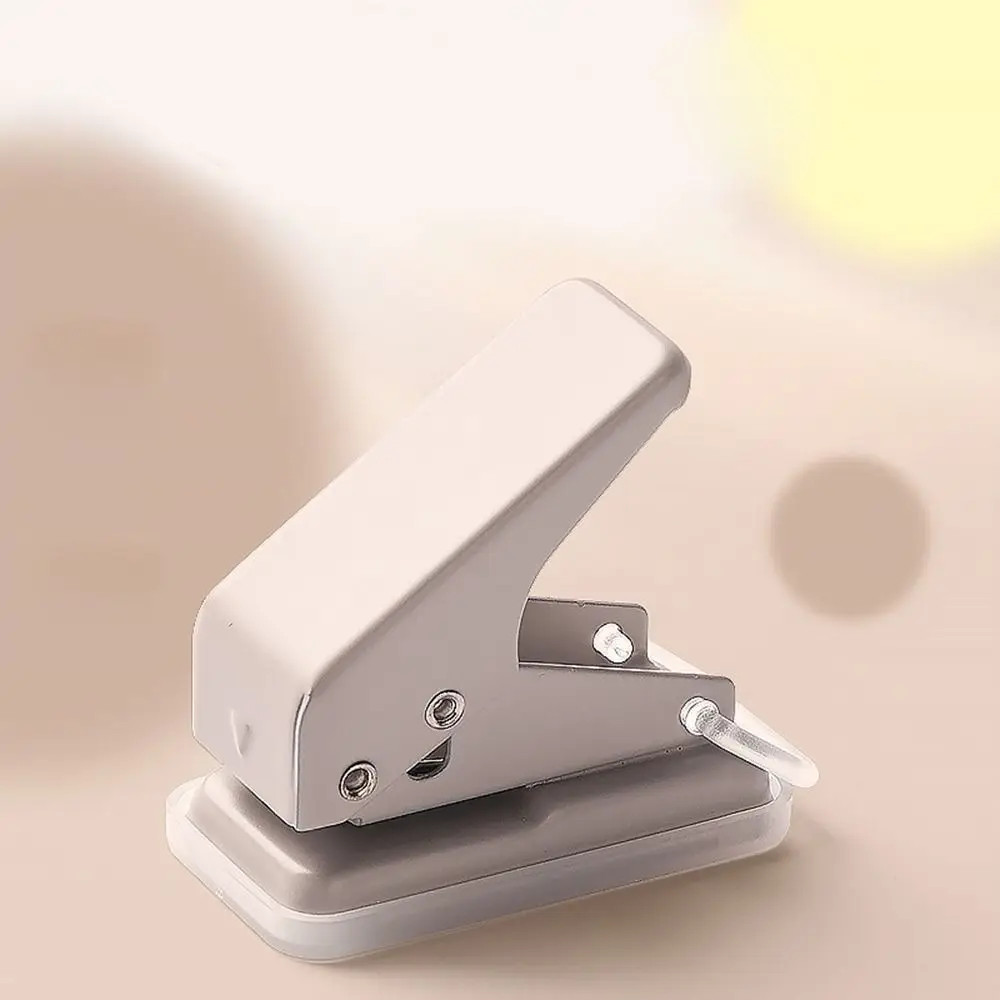 Punching Tool Binding Supplies Scrapbooking Handcrafts Paper Puncher Mini Single Hole Punch Hole Puncher School Office Supplies