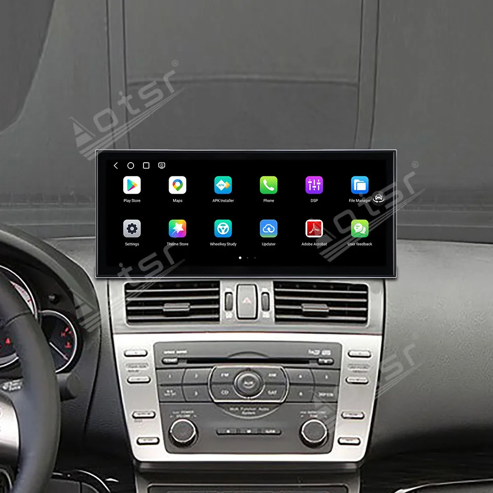 15.8” Android 15 Qualcomm Carplay Car Radio For Mazda 6 2004~2015 Car Autoradio Multimedia Player GPS Navigationion Head Unit
