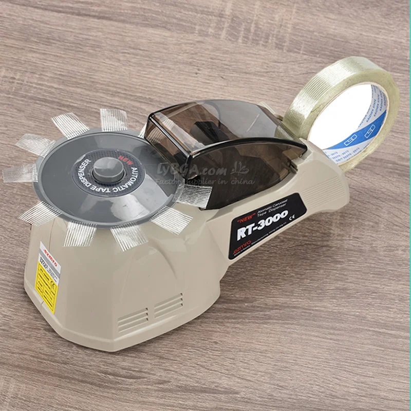 RT-3000 Disc Automatic Tape Dispenser Rotary Tape Cutting Machine ForTransparent Double-sided/Aluminum Foil/Cloth