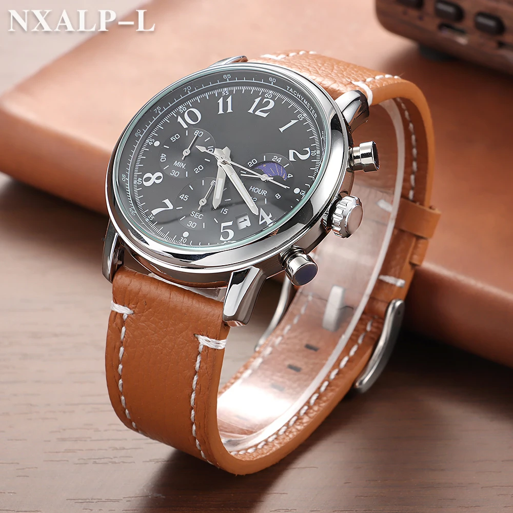 مزدوجة الوجهين جلد البقر الساعات 18/19/20/21/22/24 مللي متر جلد العجل حزام ساعة اليد للنساء الرجال الرياضة الأعمال براكليت الإفراج السريع