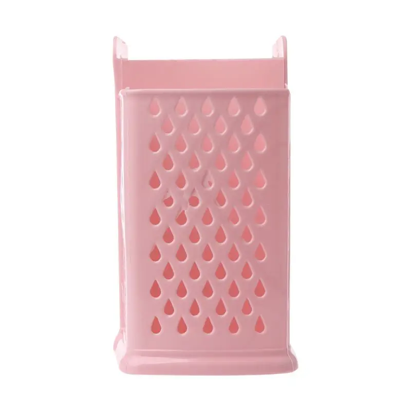 F92B Kitchen Draining Cage Cage Countery Carlements Spoon Holder Box Laster Plastic