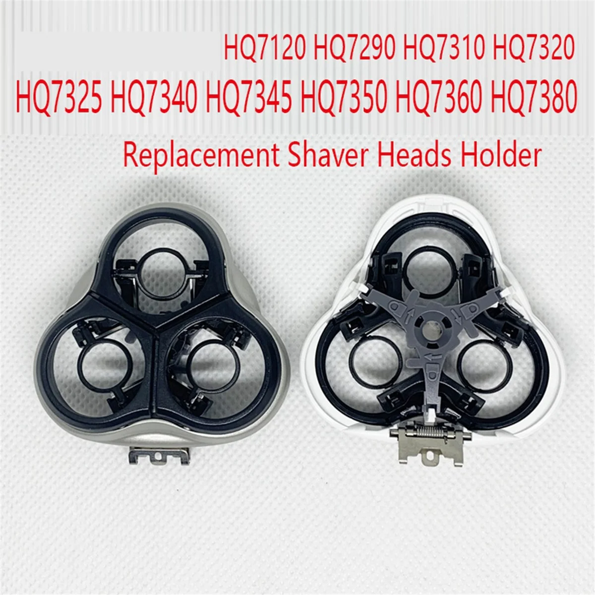 Сменный держатель бритвенных головок ABBR серебристого цвета для Philips HQ7120 HQ7290 HQ7310 HQ7320 HQ7325 HQ7340 HQ7345 HQ7350 HQ7360 HQ7380