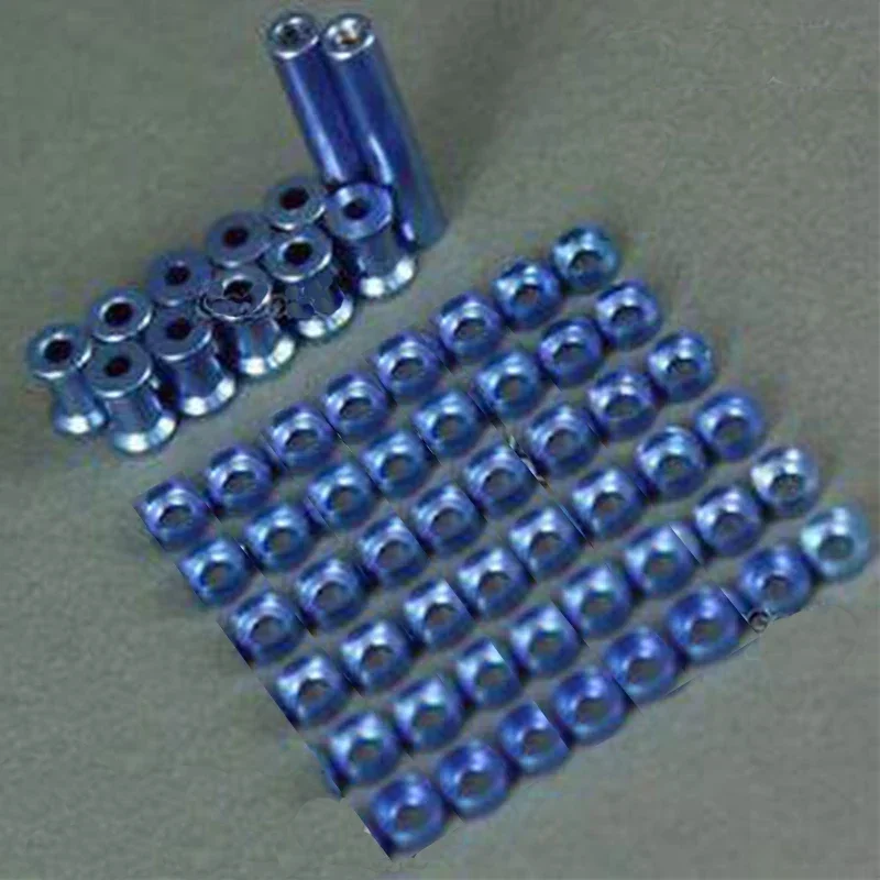 Frame Hardware Washers Body Gaskets Blue For M2 Screws 450