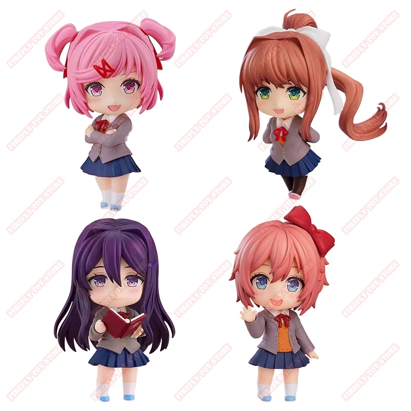 

Doki Doki Literature Club! Animation Game Peripheral Toy Monika Natsuki Anime Action Movable Model Figures Collection NTR