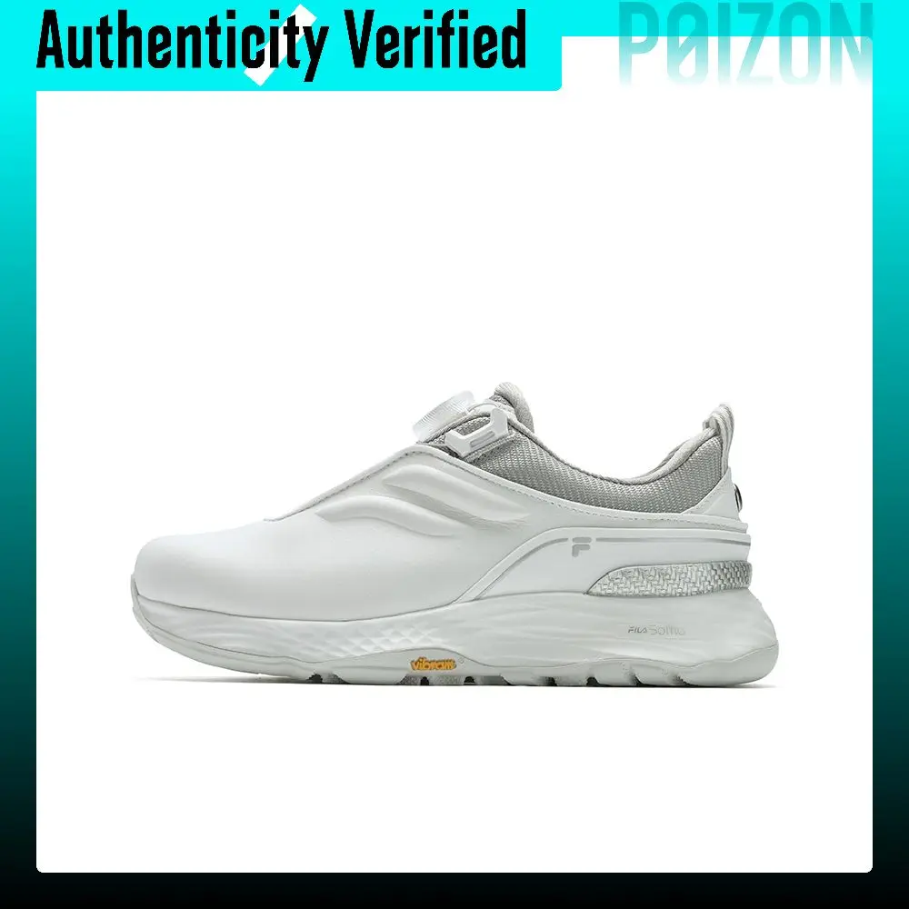 FILA VELOCITY Waterproof And Breathable Waterproof And Breathable Low top Golf Shoes Women's White Gray A12W441717FBS