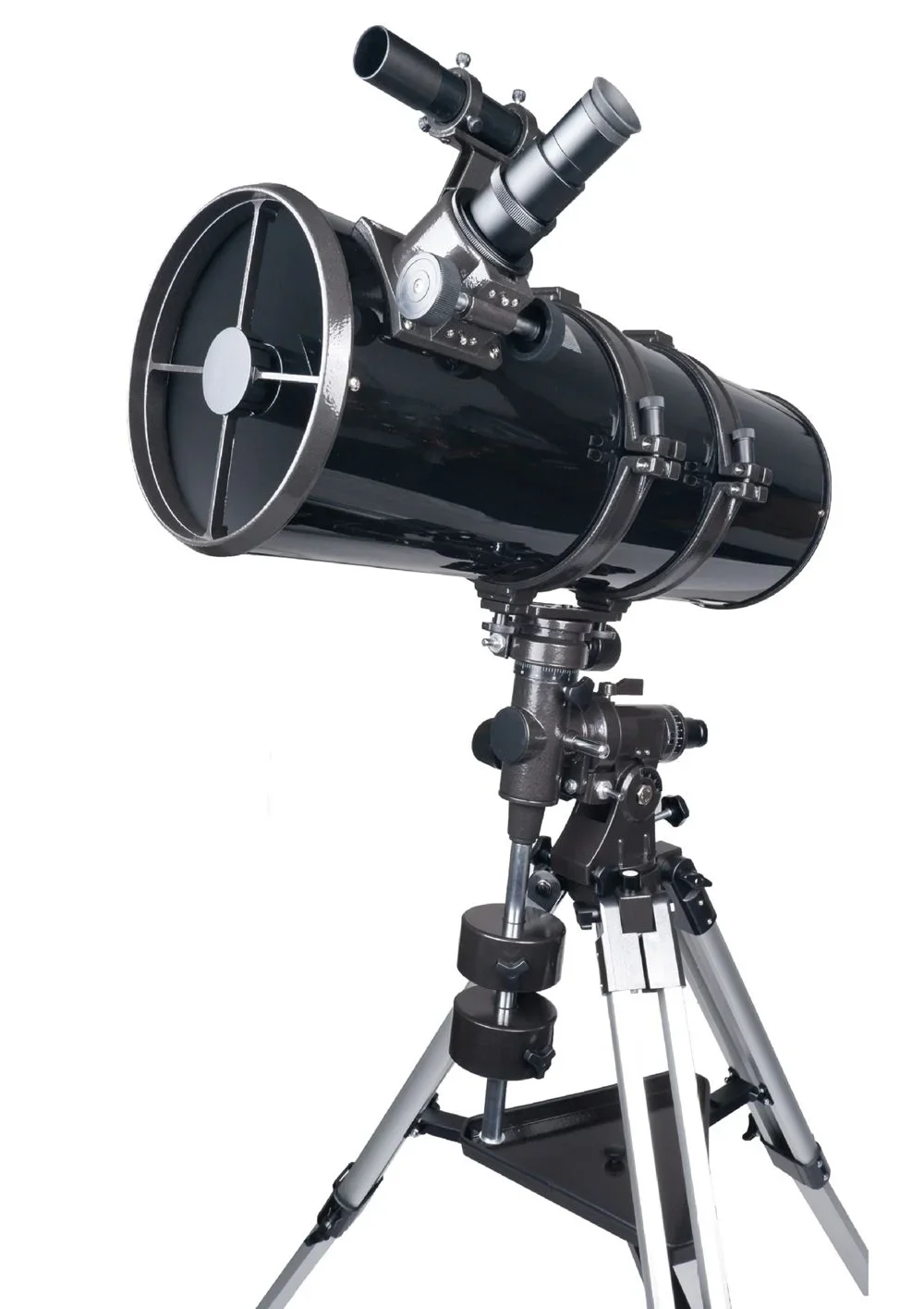 8 Inch Large Aperture Equatorial Reflective Astronomical Telescope, Metal Tube Professional Telescope for Adults Stargazing