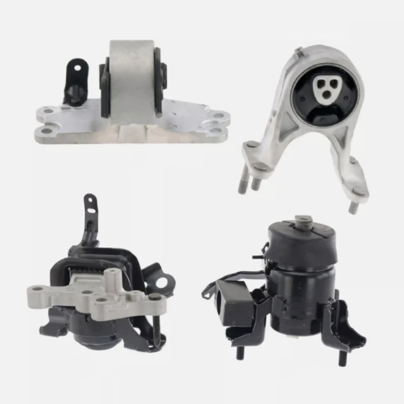 4 قطعة محرك جبل مجموعة لتويوتا هايلاندر 2009-2015 3.5L 4WD 12360-0P080 12362-0P060 12372-0P020 12363-31040