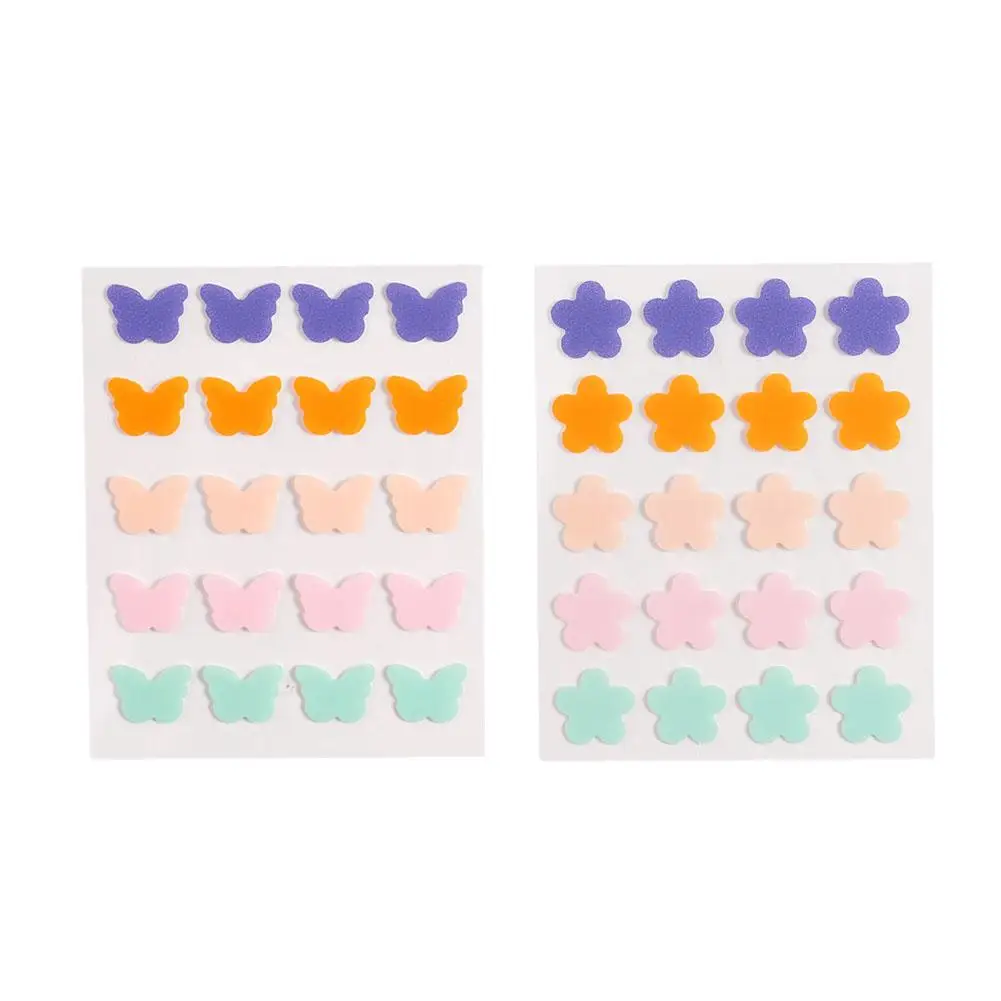 رقعة إزالة الزهور الملونة ، 5 ألوان ، العناية بالبشرة ، ملصقات حب الشباب ، أصلية ، e4z7