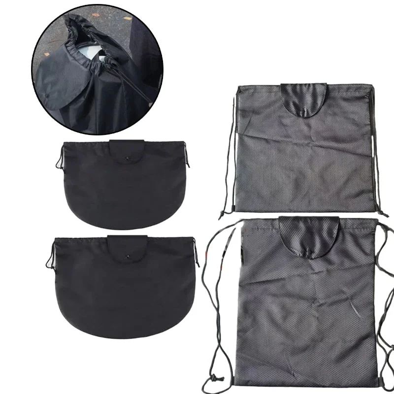 Full Helmet Storage Bag Helmet Drawstring Tote Bag Dust Cover Large Capacity Waterproof Half Helmet Bag Large Protective