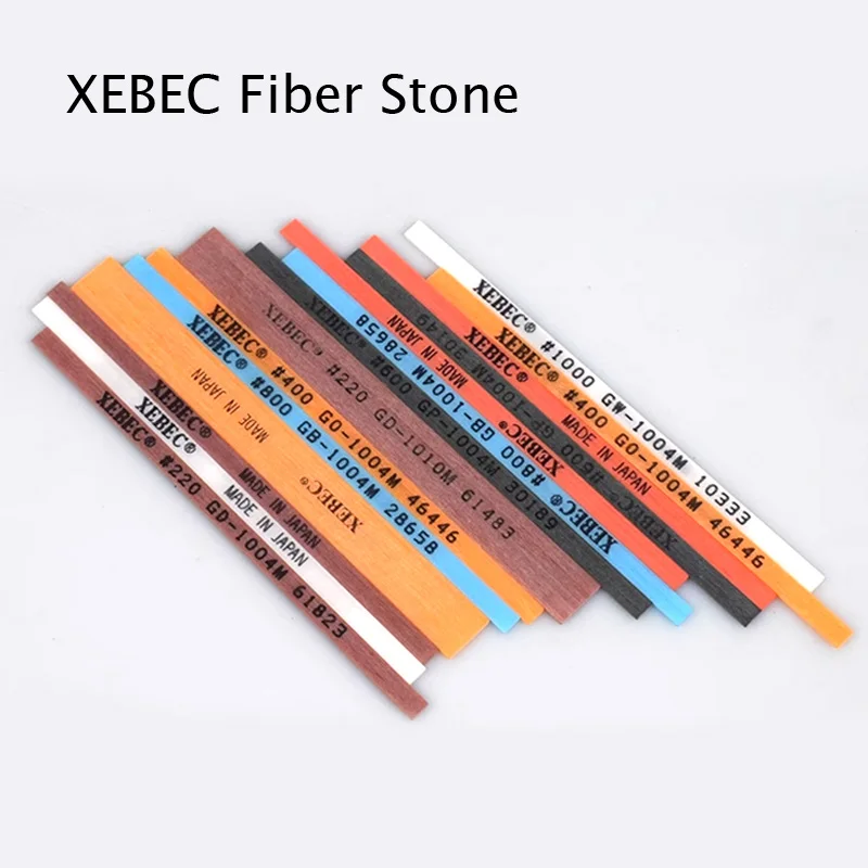 1pc Japan XEBEC Ceramic Fiber Stone for Mold Die Metal Polishing  Abrasive Finshing Stone Stick  EDM Removal 1004 1006 1010 D3